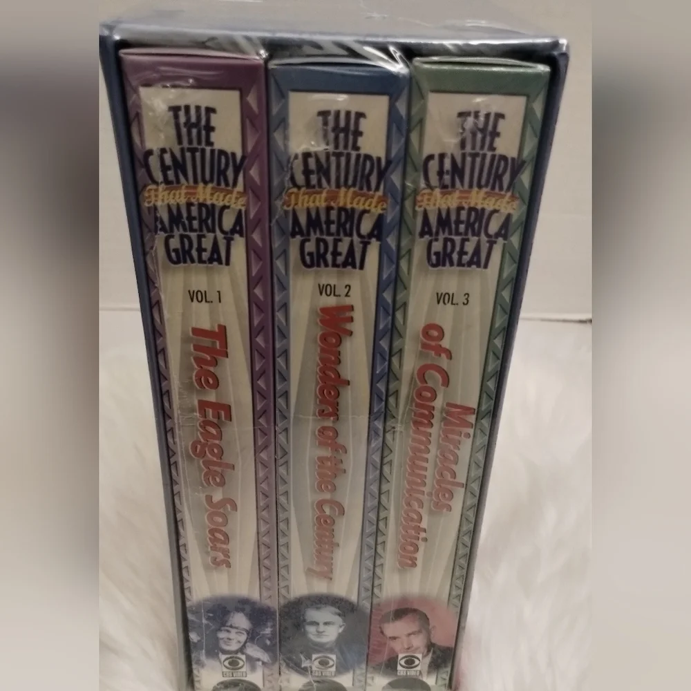 3 VHS Movies "The Century That Made America Great" - Picture 3 of 5